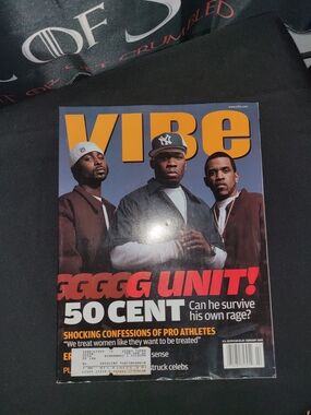 VIBE Magazine Featuring G Unit! 50 Cent 02/2004